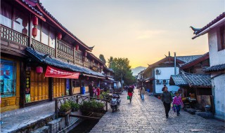 丽江古城景点 丽江古城景点介绍ppt模板